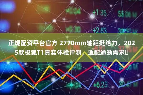 正规配资平台官方 2770mm轴距挺给力，2025款极狐T1真实体验评测，适配通勤需求​