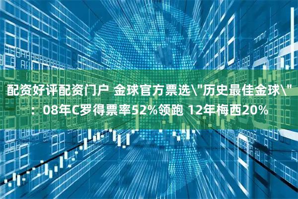 配资好评配资门户 金球官方票选